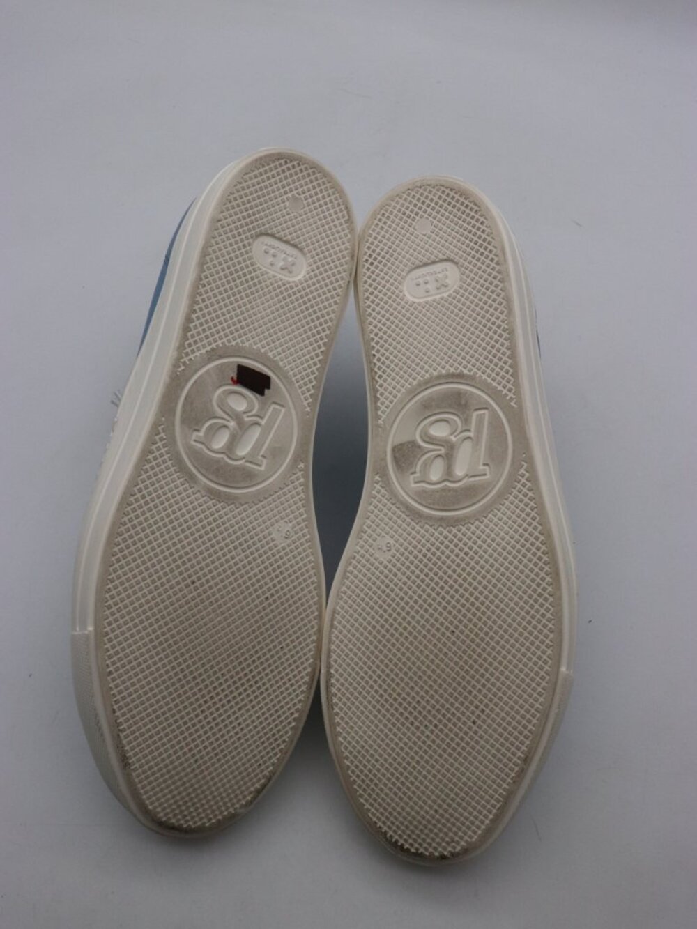 Paul Green Hadley Women’s Size UK 6.5 US 9 Platform Sneakers Sky Blue Leather - Picture 7 of 9